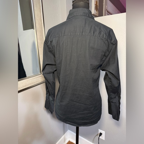 Ralph Lauren Notorious Black Label Button Down Black Shirt Size Small. - Picture 3 of 7